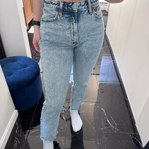 Abercrombie & Fitch Light Blue Straight Leg Jeans